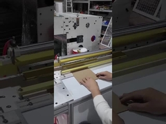 Máquina semiautomática de ranurado de cartón para caja de regalo