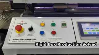 Máquina automática para fabricar cajas rígidas PM-500B