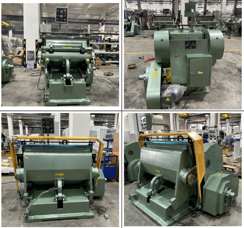 750 mm Máquina de corte a presión de ancho operable para productos de papel