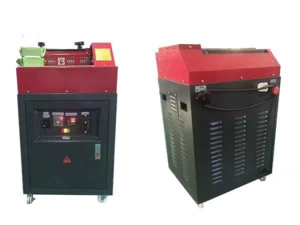 Máquina de embalaje automática de ajuste de velocidad variable para recubrimiento de pegamento de fusión en caliente con capacidad de tanque de 5 kg y ancho de recubrimiento de 400 mm