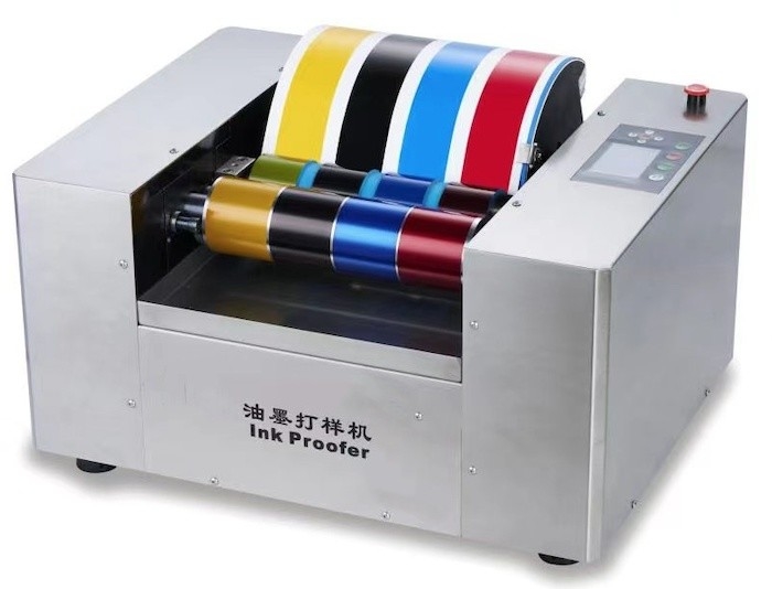 Posicionamiento y ajuste de velocidad Máquina de impresión automática de alta precisión para prueba de tinta offset