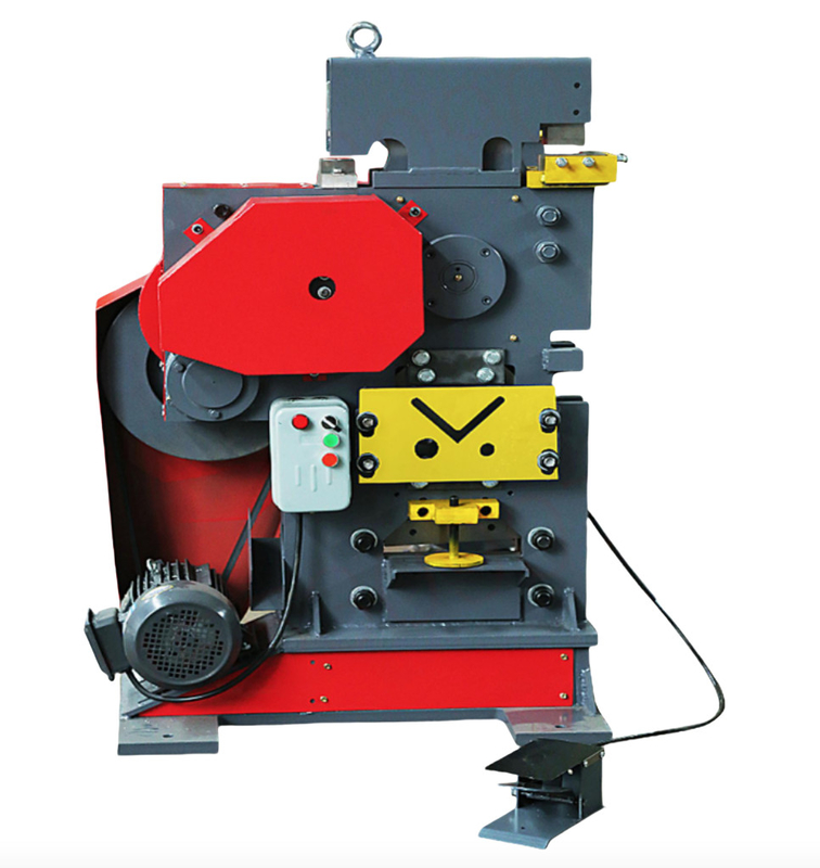 Máquina combinada de perforar y cortar de acero de ángulo de canal de acero