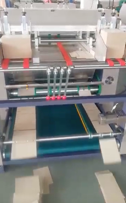 0 - 40 m/min 3,7 kW V máquina de ranuras de cartón de papel gris