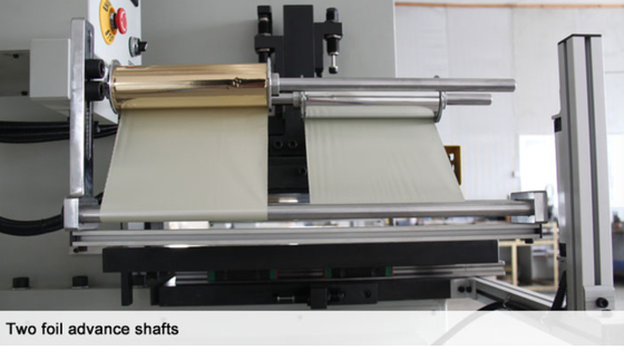 Máquina de corte a presión para estampado de papel 100 mm Estampado en caliente 1200 × 960 × 1990 mm