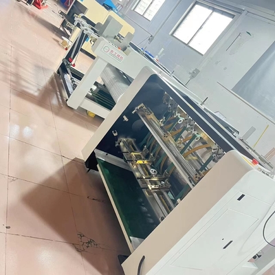 Fácil de operar máquina de ranura V para hacer caja de regalo