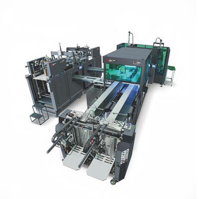Máquina de fabricación de cajas rígidas totalmente automática para regalos zapatos dulces teléfonos joyería y perfumes caja de papel fabricante de motor componente principal